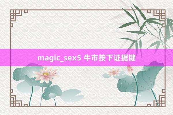 magic_sex5 牛市按下证据键