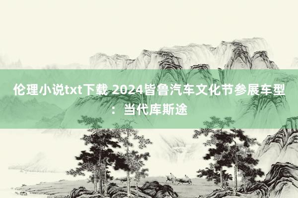 伦理小说txt下载 2024皆鲁汽车文化节参展车型：当代库斯途