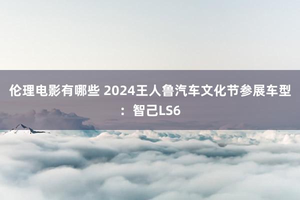 伦理电影有哪些 2024王人鲁汽车文化节参展车型：智己LS6