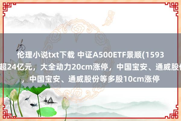 伦理小说txt下载 中证A500ETF景顺(159353)勾通8天净流入超24亿元，大全动力20cm涨停，中国宝安、通威股份等多股10cm涨停